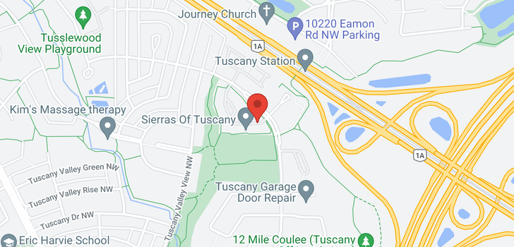 map of #259 223 Tuscany Springs BV NW